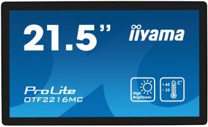 iiyama OTF2216MC-B1 beeldkrant Digitale signage flatscreen 55,9 cm (22") LCD 1100 cd/m² Full HD Zwart Touchscreen