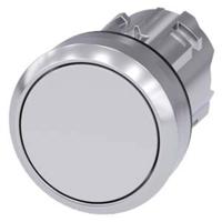 Siemens 3SU10500AA600AA0 3SU1050-0AA60-0AA0 Drukschakelaar (Ø x h) 29.5 mm x 29.5 mm IP66, IP67, IP69/IP69K 1 stuk(s)