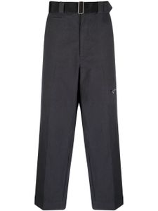 Undercover pantalon à détails de zips - Gris