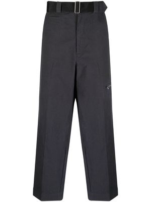 Undercover pantalon à détails de zips - Gris