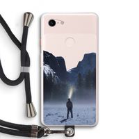 Wanderlust: Pixel 3 XL Transparant Hoesje met koord