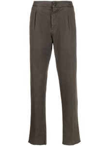 Kiton pantalon chino à taille élastiquée - Gris