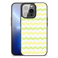 iPhone 13 Pro Max Back Case Waves Yellow