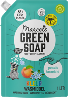 Marcels Green Soap Perzik Jasmijn Kleur Wasmiddel Navulling
