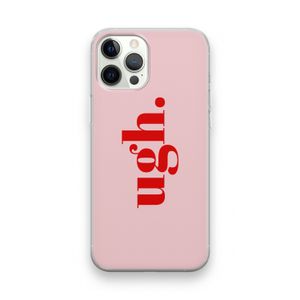 Ugh: iPhone 12 Pro Transparant Hoesje