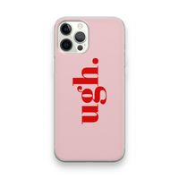 Ugh: iPhone 12 Pro Transparant Hoesje