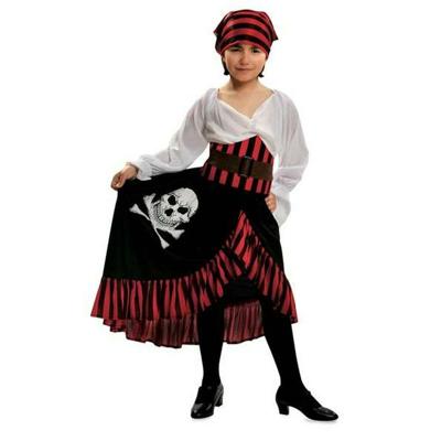 Kostuums voor Kinderen My Other Me Piraten Bandana (4 Onderdelen) Maat 7-9 Jaar