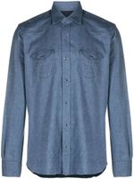 Barba chemise Workship en coton - Bleu - thumbnail