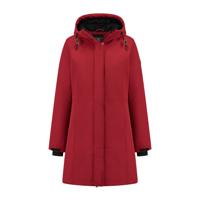 Travelin&apos; Women - softshell jacket - Rood - Maat XXL
