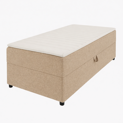 2dekans Opberg Box Links 80 x 200 Taupe - incl. Matras (Gebroken bodemplaat - Niet in originele verpakking - Kans op schade) 2dekans Opberg Box Links 80 x 200 Taupe - incl. Matras (Gebroken bodemplaat - Niet in originele verpakking - Kans op schade)