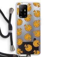 You Had Me At Pizza: Oppo A94 5G Transparant Hoesje met koord