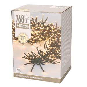 Kerstboomverlichting - LED - helder wit - 768 lampjes - 8.5 meter