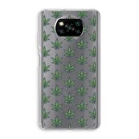 Weed: Xiaomi Poco X3 Pro Transparant Hoesje