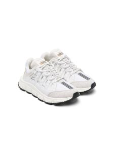 Versace Kids baskets Trigeca à lacets - Blanc