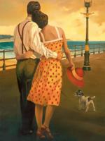 Kunstdruk Graham Reynolds - View of the bay 60x80cm