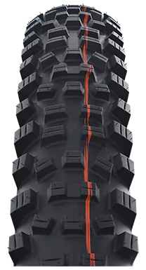 SCHWALBE Vouwband hans dampf evo super trail 27.5 x 2.35" / 60-584 - bronze sidewall
