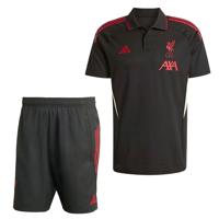 adidas Liverpool Polo Zomerset 2025-2026 Zwart Rood Wit