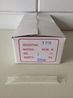 Nylon textielpins 7mm fijn 10.000 stuks - 9 stuks