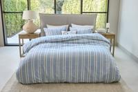 Rivièra Maison Rivièra Maison Dekbedovertrek Silvan Blauw 260x200/220 cm