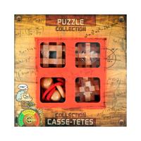 Eureka Houten breinpuzzels extreme, 4st.