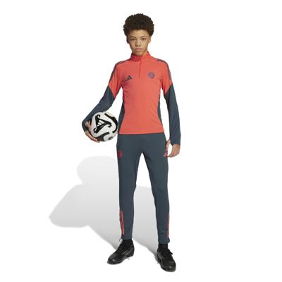 adidas Bayern München Trainingspak 1/4-Zip 2025-2026 Kids Oranje Donkerblauw