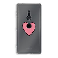 Hartje: Sony Xperia XZ2 Transparant Hoesje
