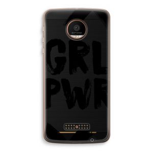 Girl Power #2: Motorola Moto Z Force Transparant Hoesje