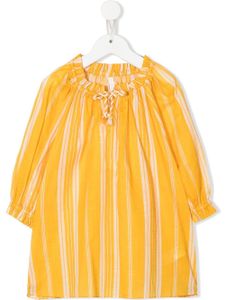 ZIMMERMANN Kids haut Anneke à rayures - Jaune