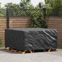 Hoes voor tuinmeubelen Zwart 180 x 190 x 85 cm 210D