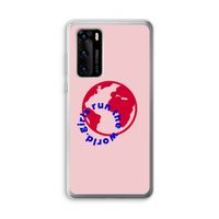 Run The World: Huawei P40 Transparant Hoesje