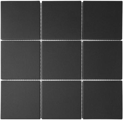 Mozaiek London Vierkant Zwart 9,5 x 9,5