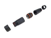 Equip 221162 tussenstuk voor kabels RJ-45 Zwart, Oranje - thumbnail