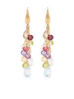 Marco Bicego boucles d'oreilles en or 18ct serties de pierres variées