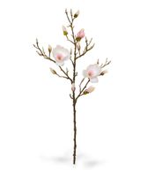 Magnolia kunsttak 100 cm roze