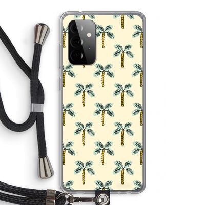 Paradise: Samsung Galaxy A72 5G Transparant Hoesje met koord
