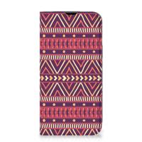 iPhone 14 | Hoesje met Magneet | Aztec Paars