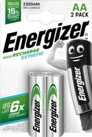 Energizer Extreme HR06 Oplaadbare AA batterij (penlite) NiMH 2300 mAh 1.2 V 2 stuk(s) - thumbnail