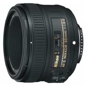 Nikon AF-S NIKKOR 50mm f/1.8G SLR Standaardzoomlens Zwart