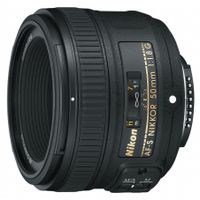 Nikon AF-S NIKKOR 50mm f/1.8G SLR Standaardzoomlens Zwart - thumbnail
