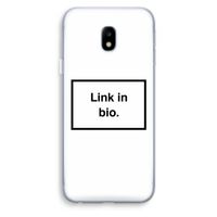 Link in bio: Samsung Galaxy J3 (2017) Transparant Hoesje