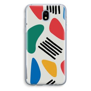 Illustratieve pop 1: Samsung Galaxy J5 (2017) Transparant Hoesje