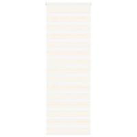 VidaXL Zebra rolgordijn 85x200 cm stofbreedte 80,9 cm marmerbeige