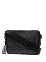 Coach sac porté épaule à motif monogrammé - Noir