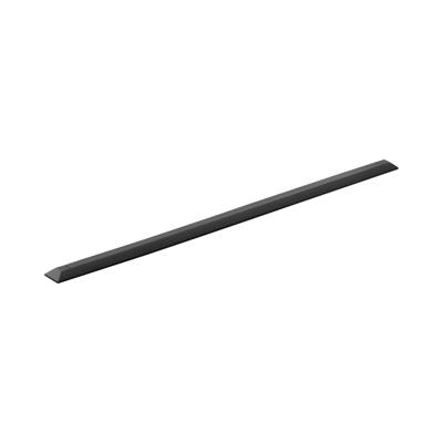 Afsluitstrip - voor ringrubber mat 10050276 - 95 x 6 x 1 cm - zwart