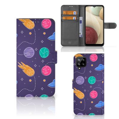 Samsung Galaxy A12 | Wallet Case | met Pasjes | Space
