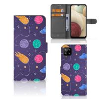 Samsung Galaxy A12 | Wallet Case | met Pasjes | Space