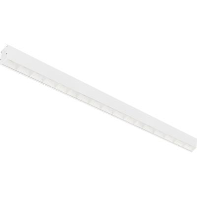 Lineaire LED Hanglamp - Lijnverlichting - Kozolux Tina - 40W 4600lm - Aanpasbare Lichtkleur 3in1 CCT - 120cm - Wit