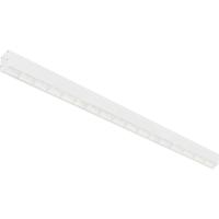 Lineaire LED Hanglamp - Lijnverlichting - Kozolux Tina - 40W 4600lm - Aanpasbare Lichtkleur 3in1 CCT - 120cm - Wit
