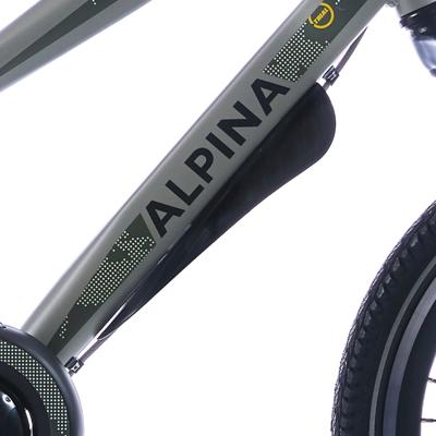 Alpina spatbord set trail 20-22 pvc black