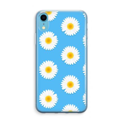 Margrietjes: iPhone XR Transparant Hoesje